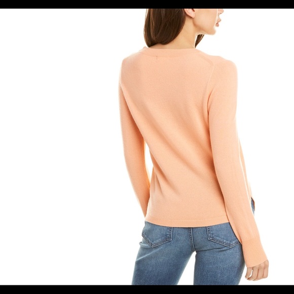 J.Crew Cashmere Sweater in Pale Guava NWT - Picture 6 of 7